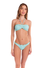 FROU FROU BANDEAU - SHINY AQUAMARINE