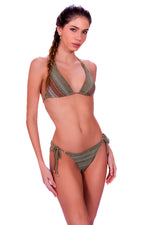 LEBLON BIKINI - GREEN TEA KNIT