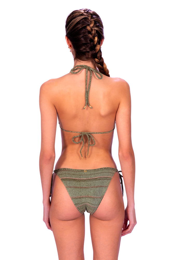 LEBLON BIKINI - GREEN TEA KNIT